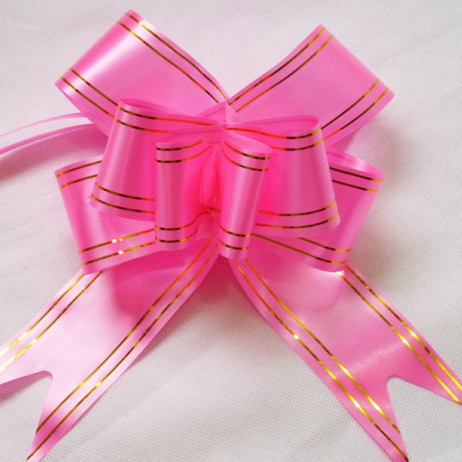 Fabricante al por mayor de empaques de flores para regalos navideños, cinta con borde dorado, 30 flores medianas atadas a mano.