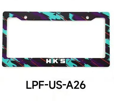 License plate holder/license plate holder — Amazon Best Selling Graffiti License Plate - hks-b-design