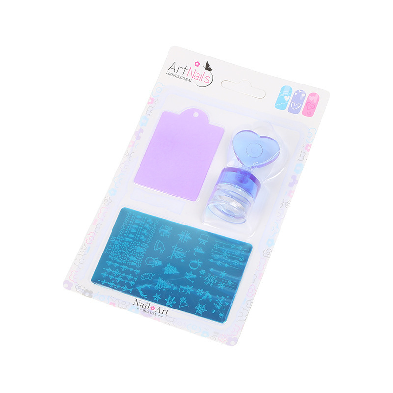 ネイルアートシリコーンスタンプ電気メッキ二層透明スタンプパット接着剤 DIY 印刷ツールスタンプ卸売|undefined