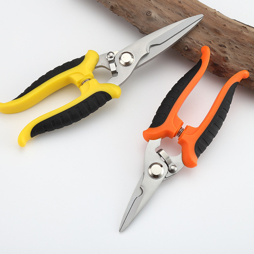 Electrician's shear stainless steel scissors home kitchen shear garden scissors industrial home shear civilian scissors