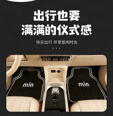 Universal Foot Pad | Car Interior Anti-Dirt Carpet Protective - min-foot-pads-2-in-the-front-row