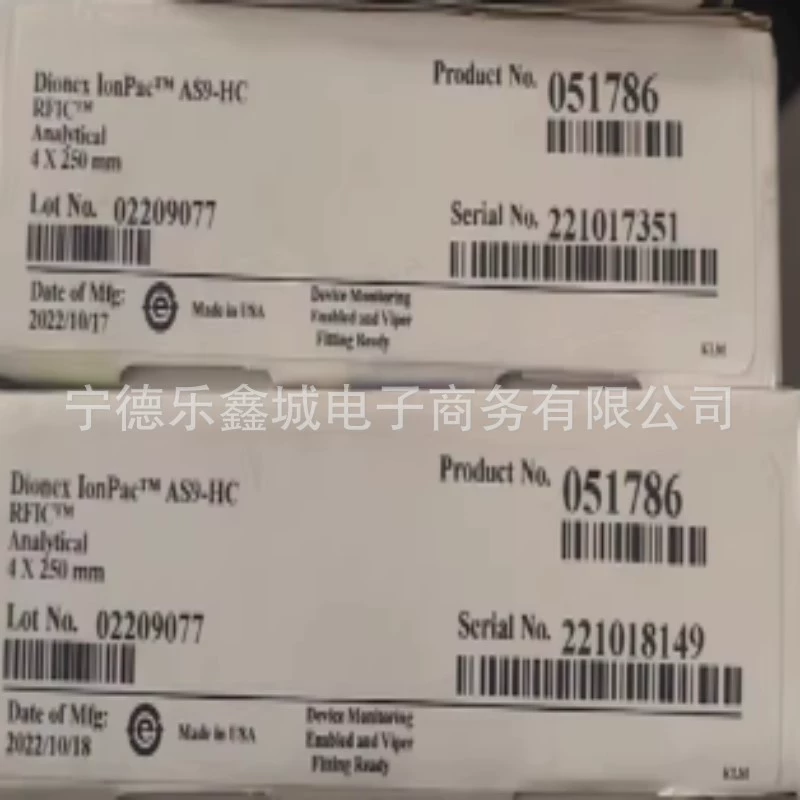 Thermo Fisher 051786 колонка для анализа анионной хроматографии AS9-HC, 22 года переговоров о заводской цене