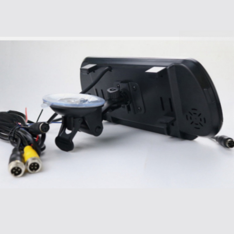 7-inch rearview mirror display with mp5 car Bluetooth SD/USB interface reversing image HD FM transmitter