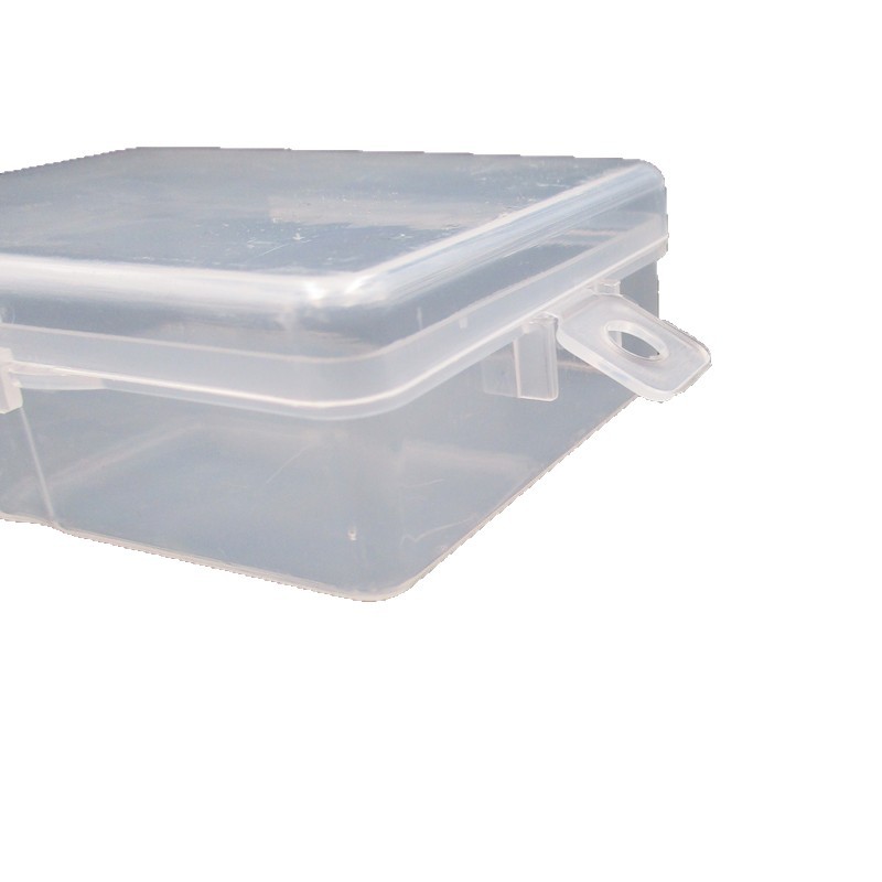 Pp透明長方形プラスチックロック空箱電子部品サンプル包装箱魚具部品ツール収納箱
