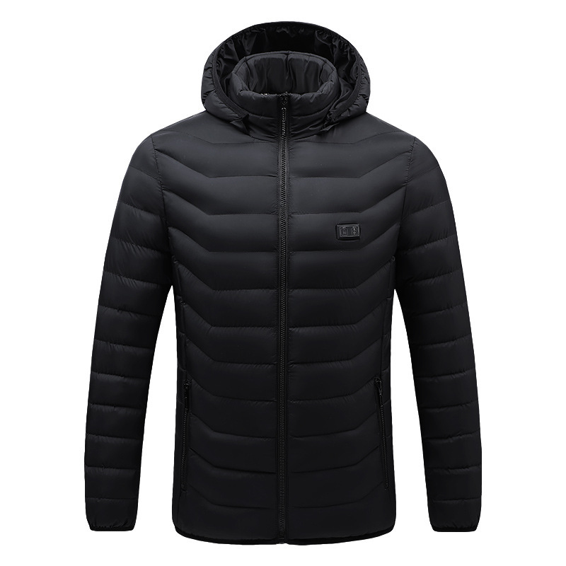 New Winter Smart Heating Cotton Jacket USB Charging Heated Cotton Coat Smart Thermal Heating Cotton Jacket New Winter Smart Heating Cotton Jacket USB Charging Heated Cotton Coat Smart Thermal Heating Cotton Jacket