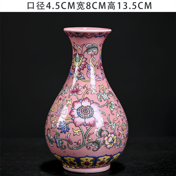 Ceramic retro enamel flower-shaped