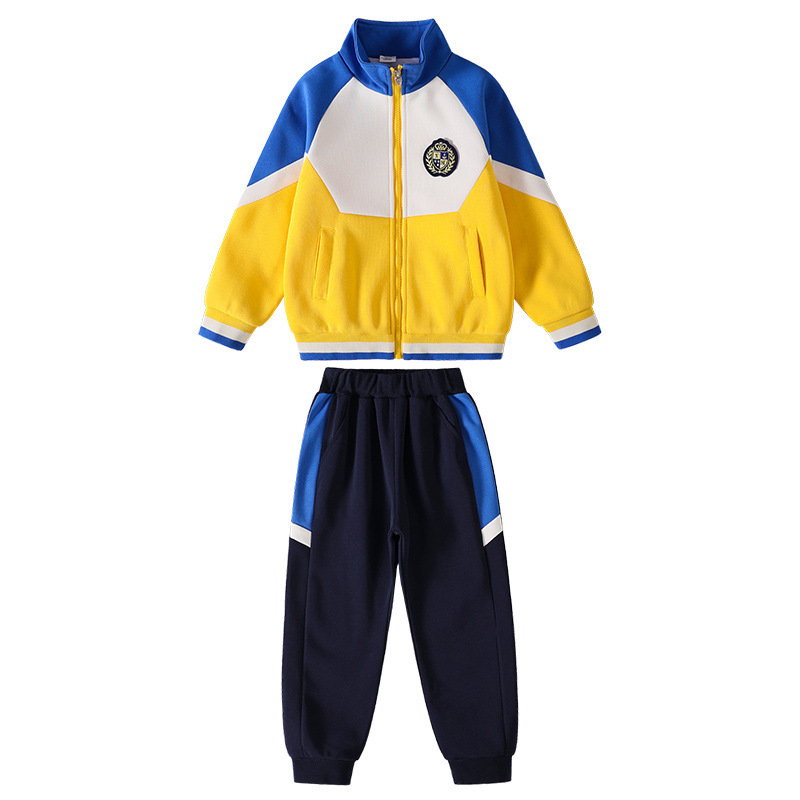 小学生校服夏季短袖幼儿园园服春秋款三件套一年级儿童运动会班服|undefined