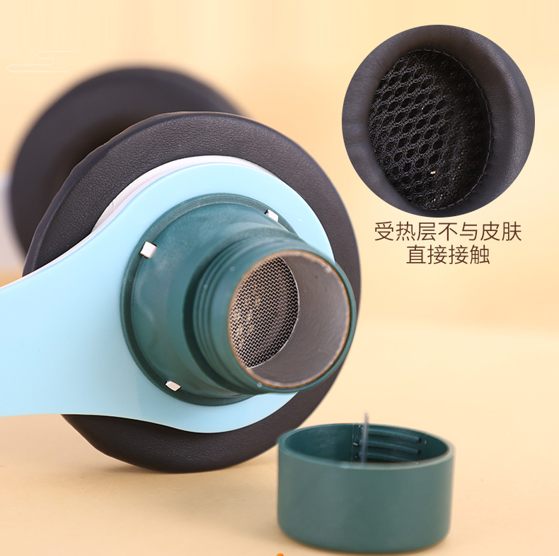 Ear Moxibustion Device Home Ear Warming Tool with Smoke Filter for Traditional Moxa Care in use