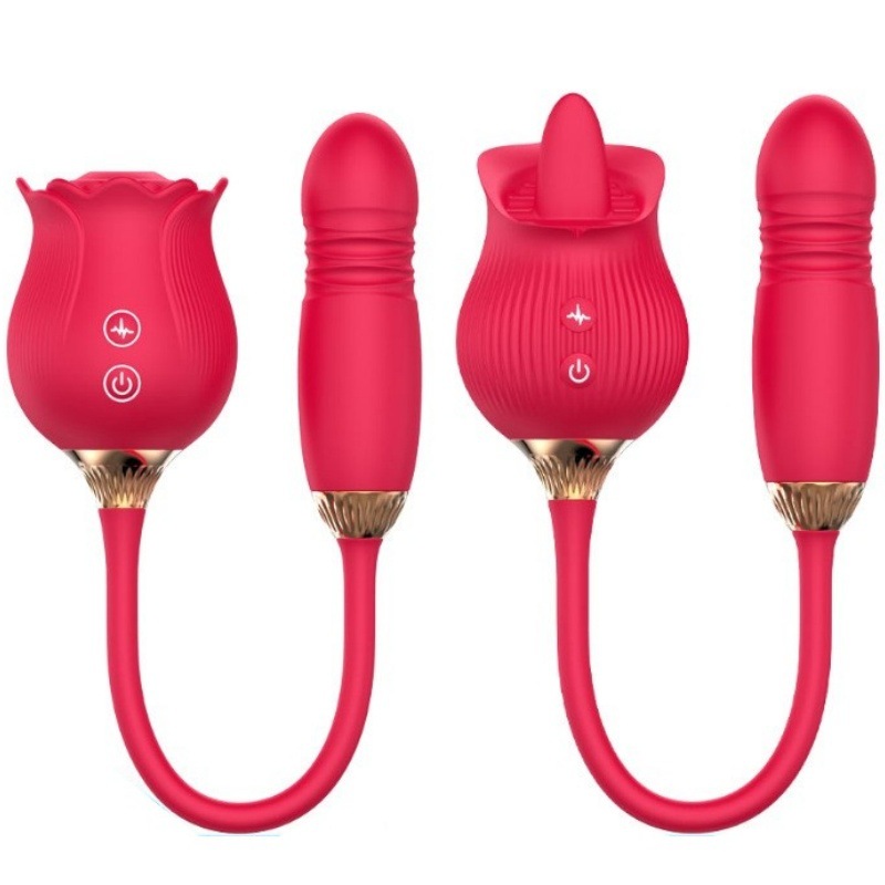 Explosión de la cabeza de la esclava, huevo, lengua, varilla de vibración, masturbadores femeninos, artículos sexuales para adultos image 3