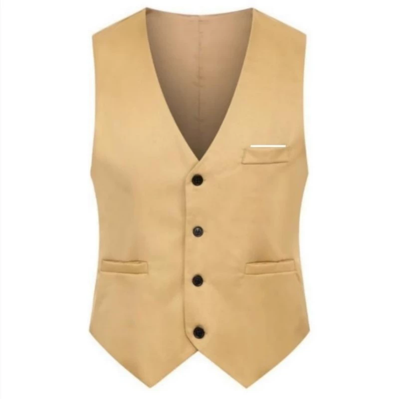 Модный жилет для отдыха, оптом, slim fit, 3D