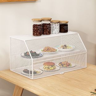 Kitchen Rack Countertop Dining Table Leftover Food Meal Cover Anti-Fly Dust Cover Household Dish Cover