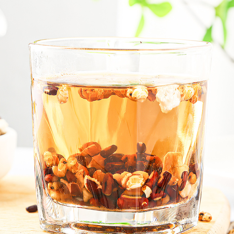三蒸三晒罐装赤小豆芡实薏米爆品批发伏湿茶养生茶芡实赤豆薏米茶|undefined