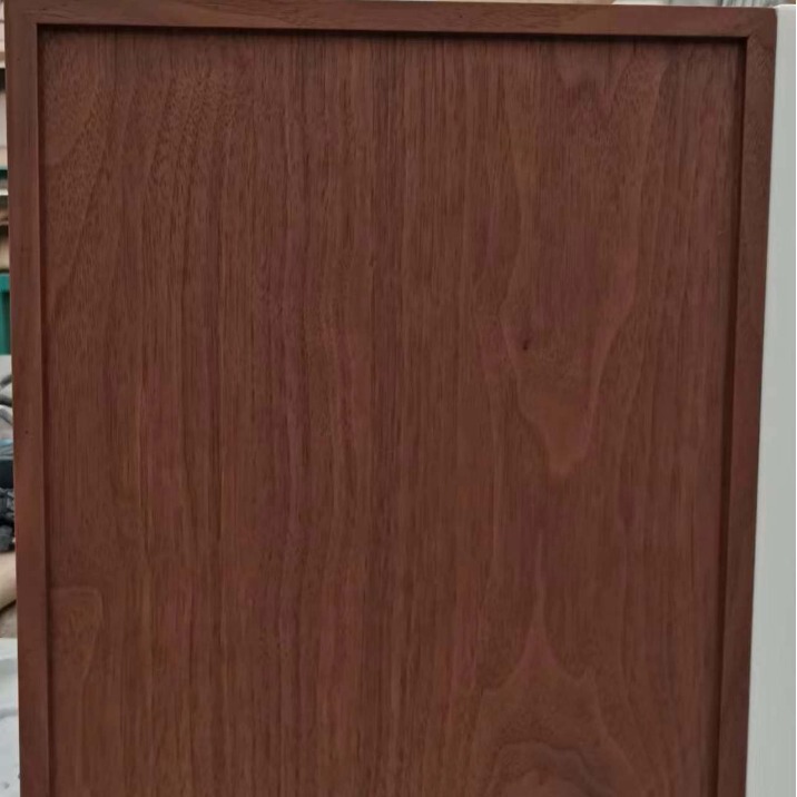 Solid Wood Lacquered Wardrobe Door Panels for Closets and Dressing Rooms, Minimalist Design