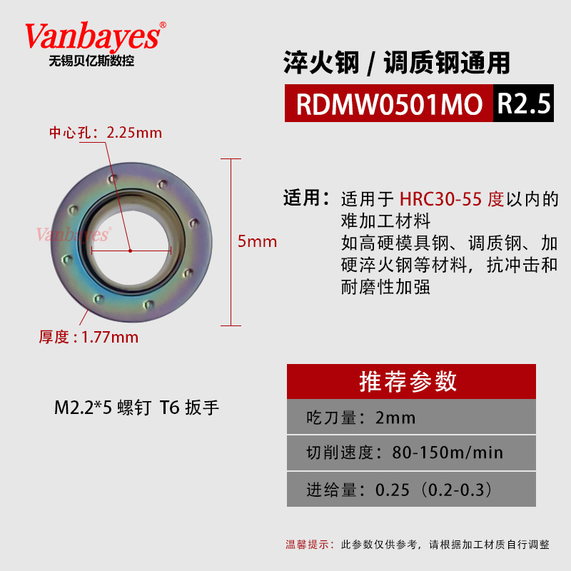 R2.5)RDMW0501MO [경화재/경화재 등 경질재료/색상]