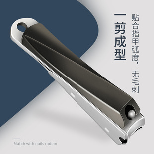 Amazon WeChat nail clippers stainless steel simple nail clippers anti-splash nail clippers quality nail scissors