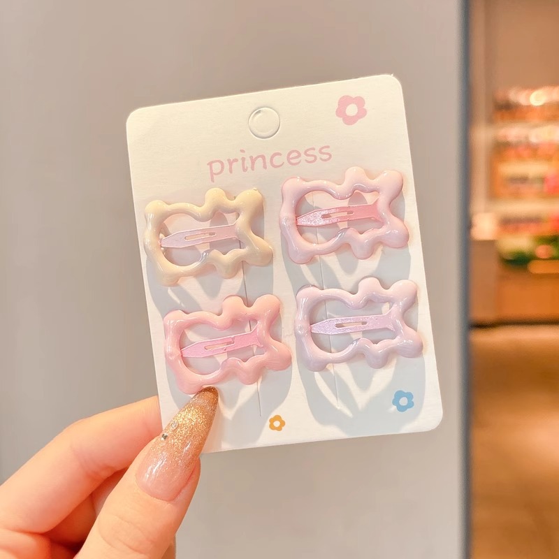 Dulces lindas estrellas clips para el cabello de niños frente lateral clips para el cabello de las niñas no lastimar clips para el cabello bb tocado