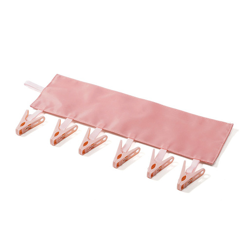 Creative portable bathroom foldable hanging rack clothespins fabric clothes hangers business trip foldable clothespins