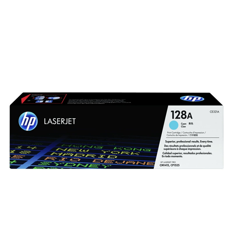 Оригинальная совместимая чернила HP CE320A Chronid Condrus 128A CM1415FNW 1415FN CP1525N для принтера