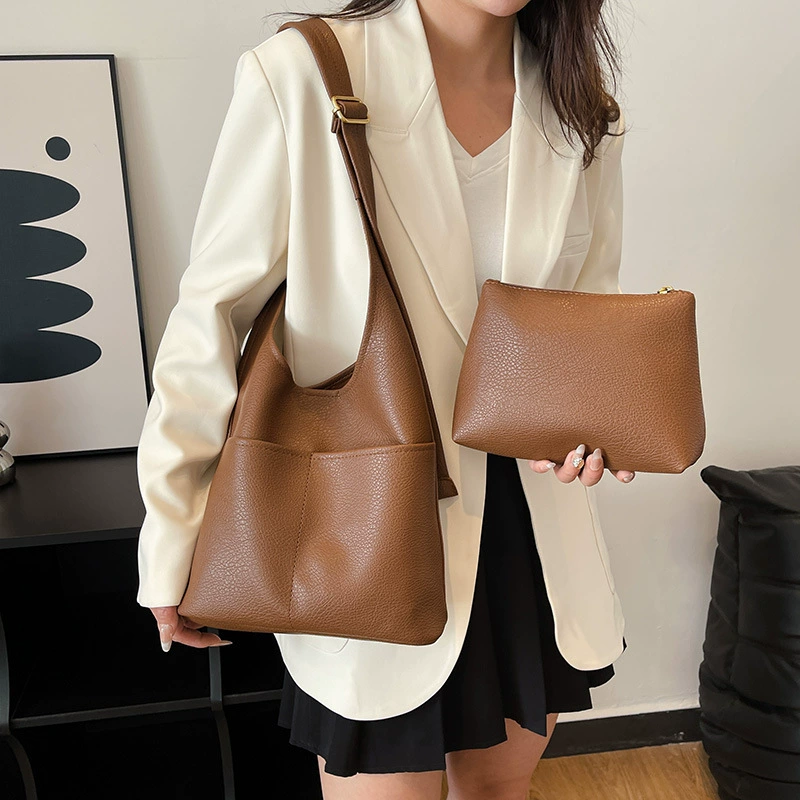 Capacious Summer Shoulder Bag with Multiple Color Options, Stylish and Lightweight