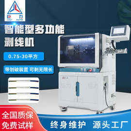 大平方电缆剥线机 自动裁线划破式剥皮机非标定做各类裁线下线机