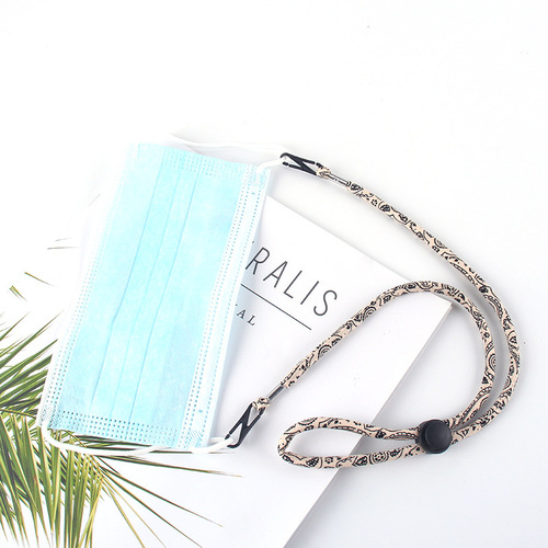 New decorative flower rope lanyard straw hat adjustment rope anti-drop rope lanyard