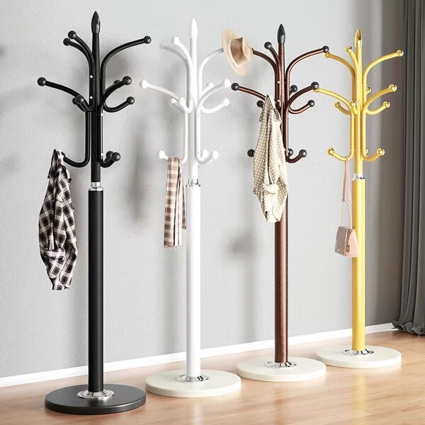 Coat rack floor-standing household clothes hanger vertical living…