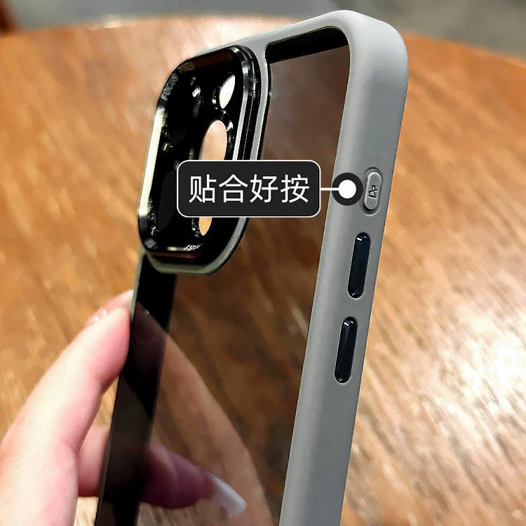 Apple, совместимый iPhone 17, металлический объектив, чехол для телефона, защитный чехол, 17пртмх, стиль высокого качества, iphone, защита от падения