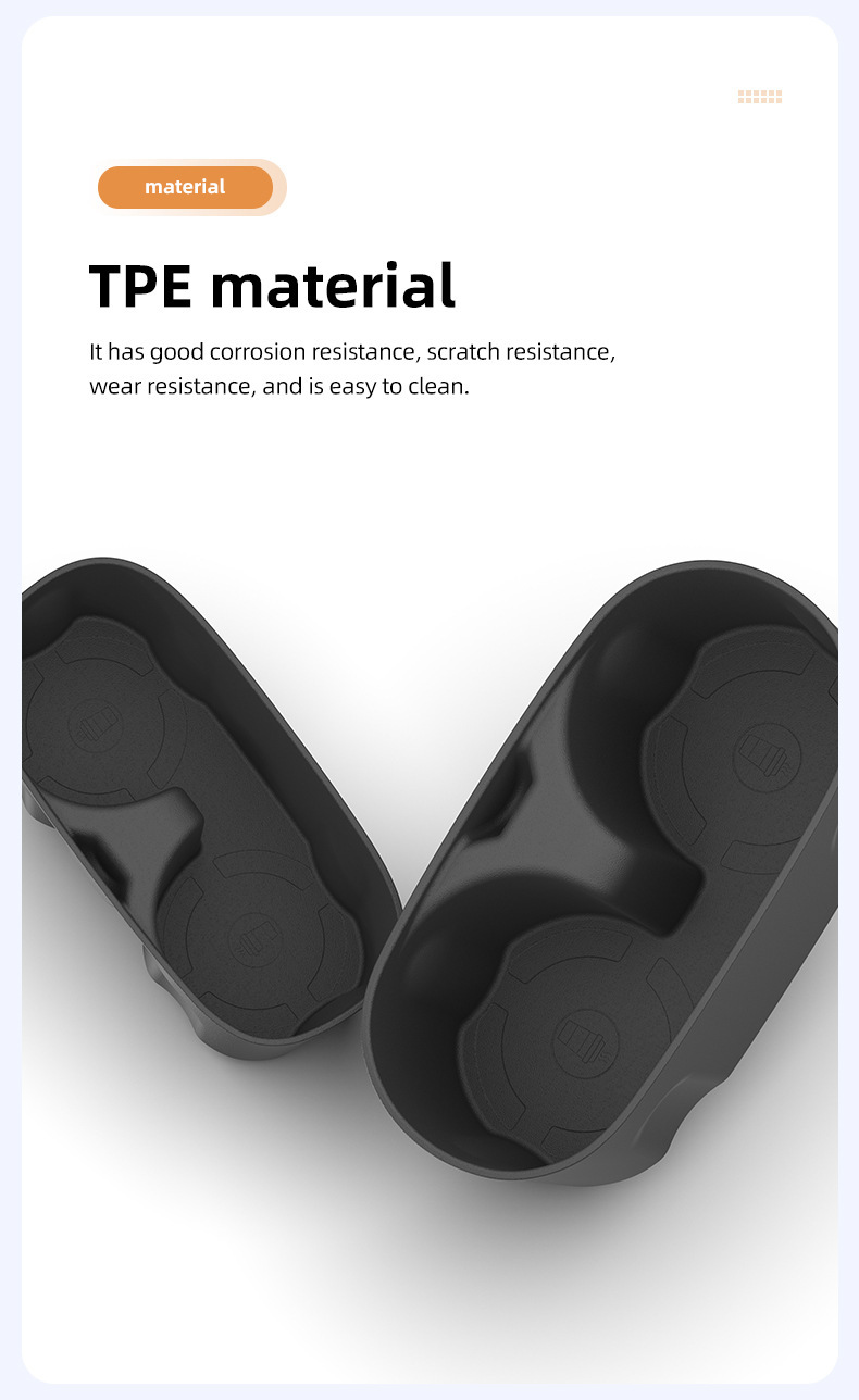 Suitable for 19-26 models of Delica D5, central console cup holder cover, protective and anti-slip car accessories, modification parts