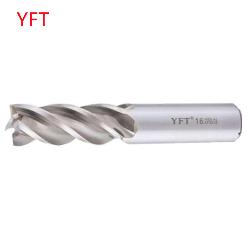 YFT1.5MM/6MM/7MM/16MM/23MM4刃黑金钢超硬批发销售 直柄立铣刀
