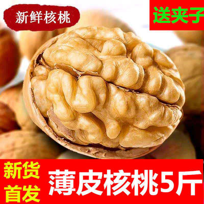 2022年新货,新疆薄皮核桃好核桃多规格干果坚果新货新鲜零食批发|ru