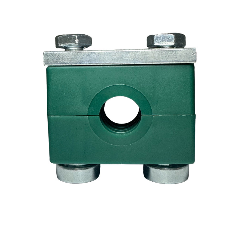 Heavy-duty external hexagonal guide rail pipe clamp.png