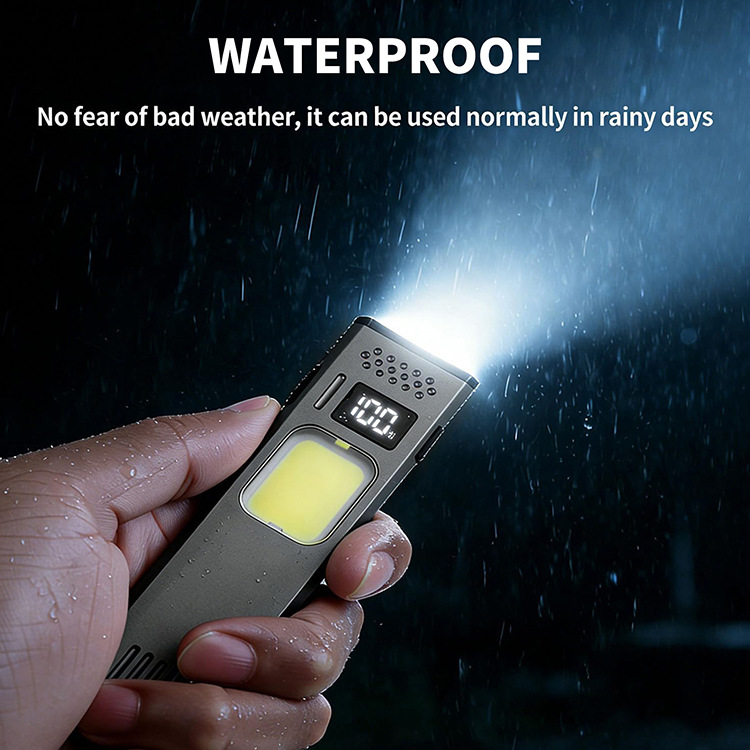 Multifunctional Mini Work Flashlight, Pocket Flashlight, Tactical Flashlight, Magnetic Clip, Portable Flashlight