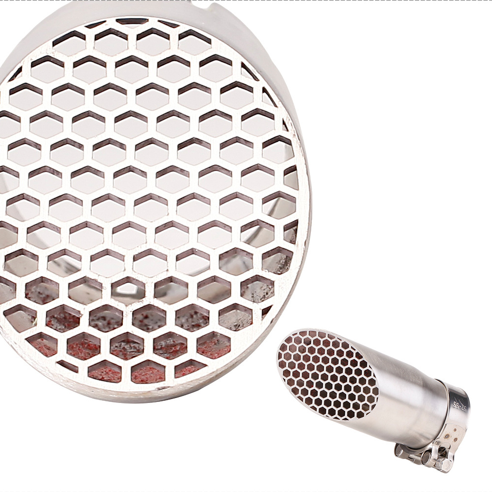 Suitable for YAMAHA MT10 FZ10 exhaust pipe modified stainless steel mesh silencer for 16-21 years