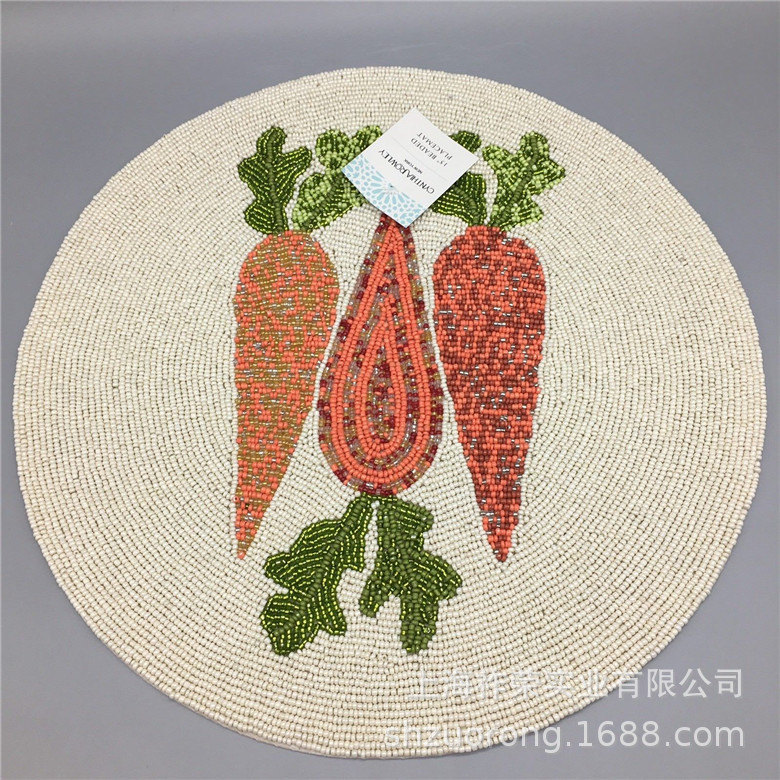 Manufactor Supplying Beads Mat Sew shell Beading circular Mat manual Embroidery Doily shell Mat 134