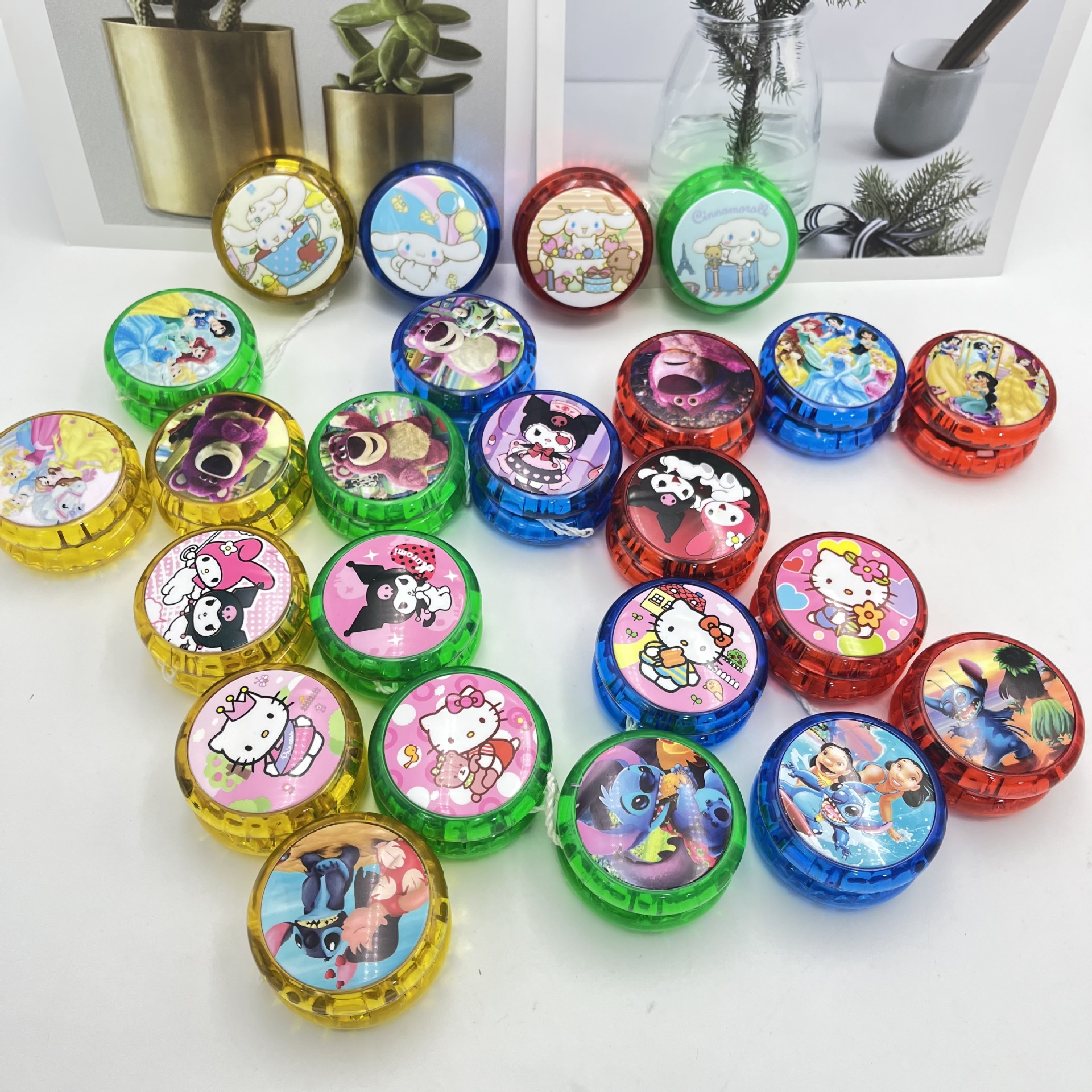 Estudiante tradicional ocio al aire libre yo-yo coolomi KT gato fresa oso princesa Yugui perro flash yo-yo