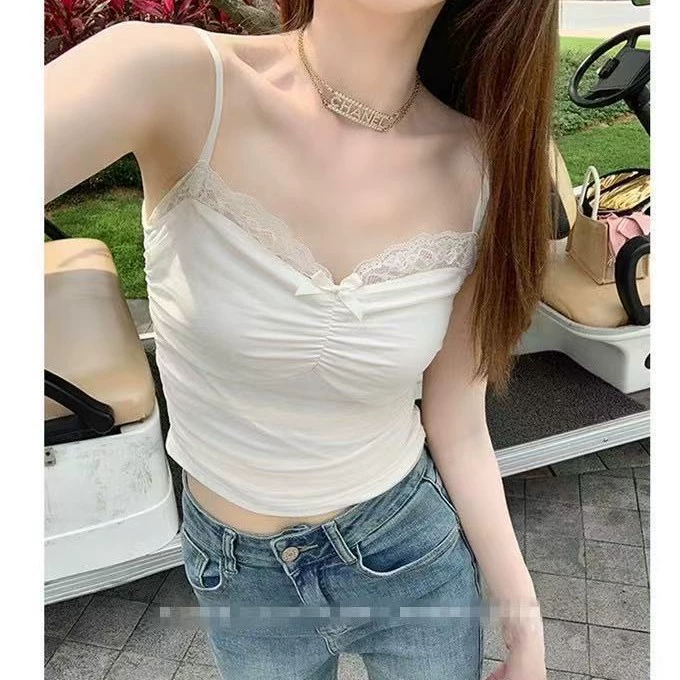 Сладкий кружевной камзол жилет женский с нагрудным ковриком