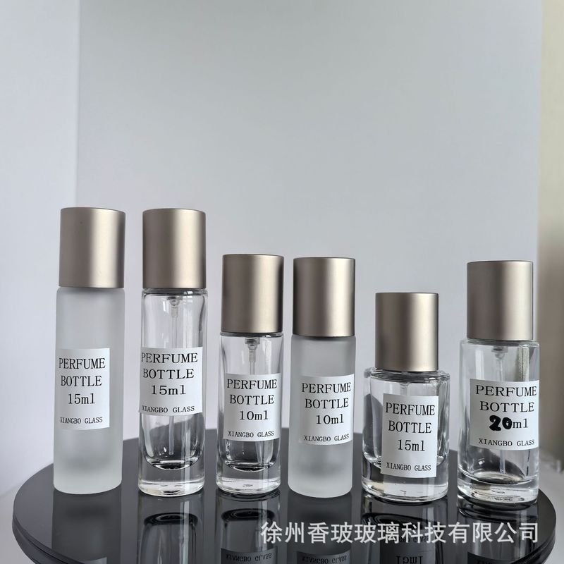 现货玻璃香水瓶10ml喷雾瓶15ml15牙卡口20ml迷你Q版小样分装瓶|undefined