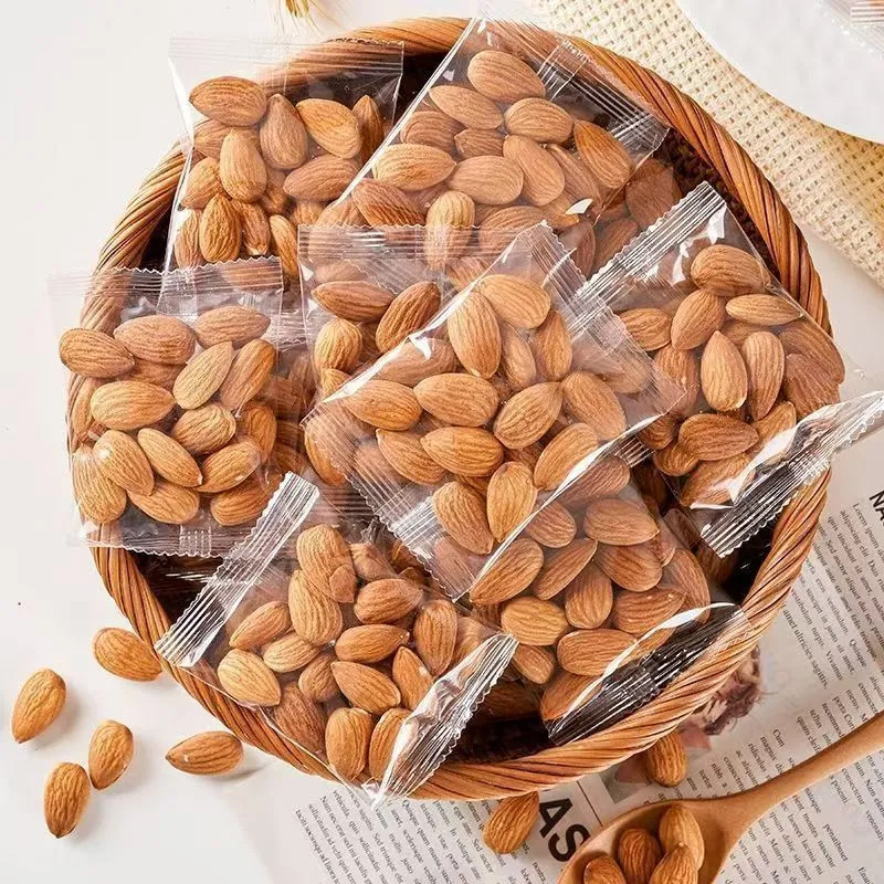 Dried Apricot Kernel Almonds Xing Ren 5g x 50 Packs Original Flavor Nut Snack quality and texture