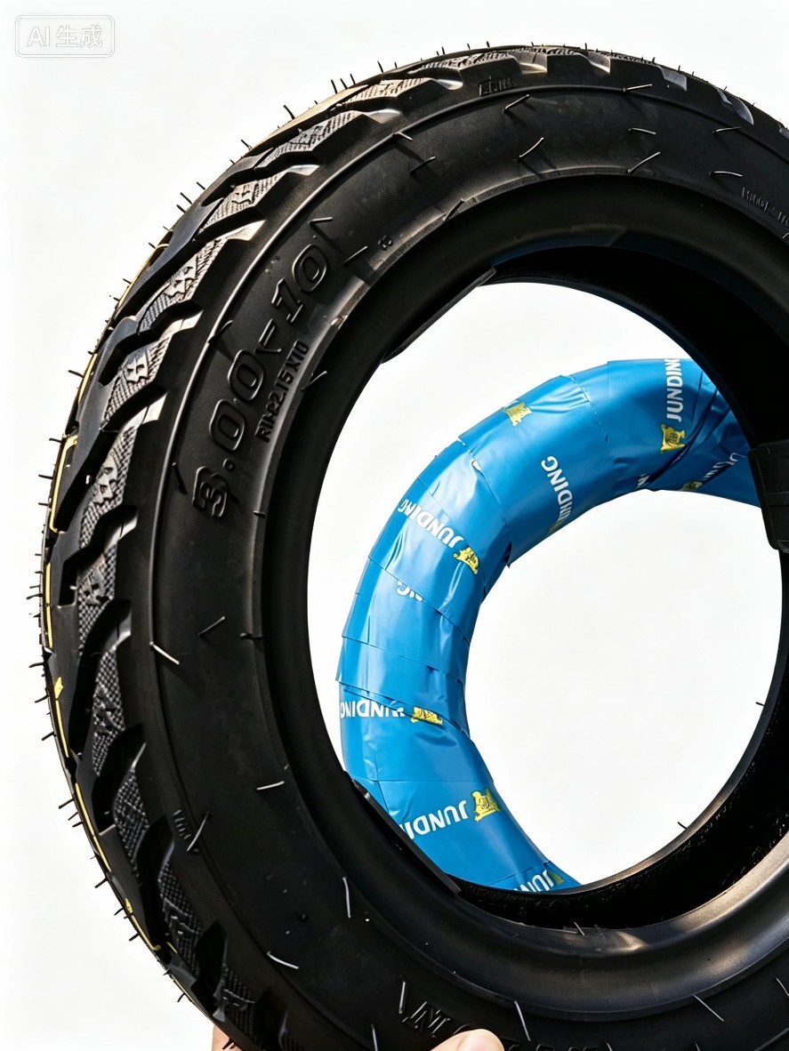 Brand new 300-10 steel wire explosion-proof vacuum tire, anti-slip, wear-resistant, thickened with eight layers, available in large quantities at preferential prices, electric vehicle tire