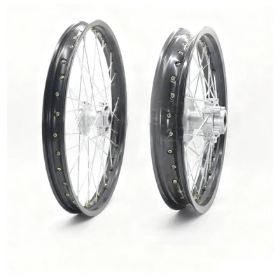 Climbing Mountain Off-Road Motorcycle Cqr | Other brake systems - 21-front-and-18-rear-black-aluminum-rims