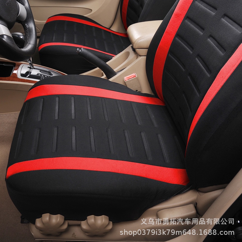Cross-Border Best-Selling 3D Fine Stripe Press-Fit Universal Car Seat Covers Amazon Temu Meike Duo Europe, America, Russia