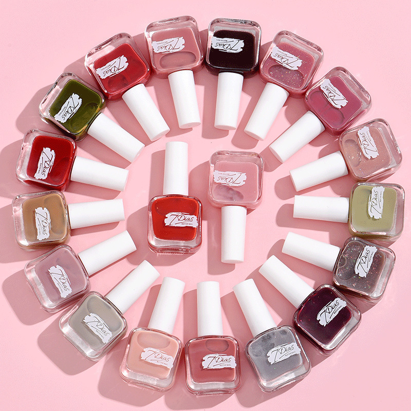 Nail Polish Nail Salon No-Bake Quick-Drying Long-Lasting Non-Tearable Autumn and Winter Water-Based Non-Peelable Transparent Nude Nail Polish Nail Polish Nail Salon No-Bake Quick-Drying Long-Lasting Non-Tearable Autumn and Winter Water-Based Non-Peelable Transparent Nude Nail Polish