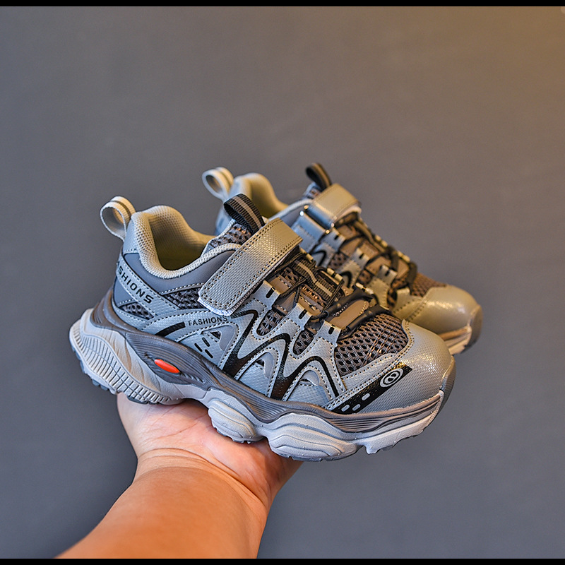 9928 Autumn New Boys' Casual Breathable Sports Girls' Korean Version Middle and Large Children's Running Student Trendy_voghion.com