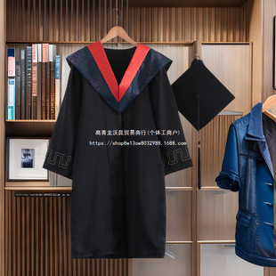 Bachelor's Uniform, College Student Graduation Uniform, Doctoral Uniform, Photo Dress, Graduation Robe, Performance Performance Costume, Graduation Photo Costume