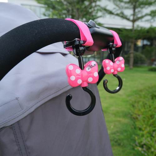 Carefully selected baby stroller hook, baby stroller, stroller hanging bag, Japanese Disney Mickey accessories