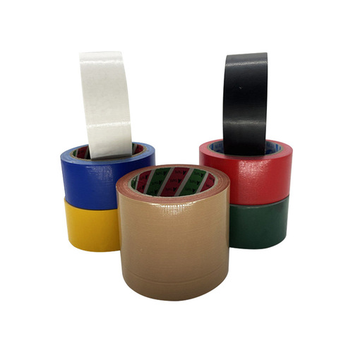 Manufacturer wholesale colorful cloth-based tape heavy-duty bundling cloth-based easy-tear high-viscosity wedding carpet tape multi-specification