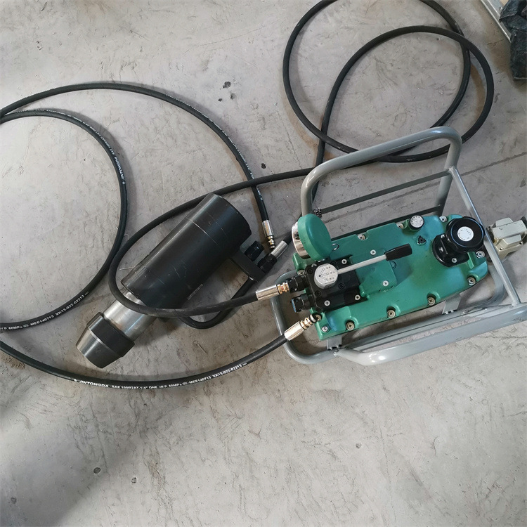 锚索张紧器 锚索钢绞线张拉机器用于锚索安装推进的机器