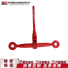 棘轮式紧索具欧标80级拉紧器链条收紧器配80级羊角滑钩高拉力现货