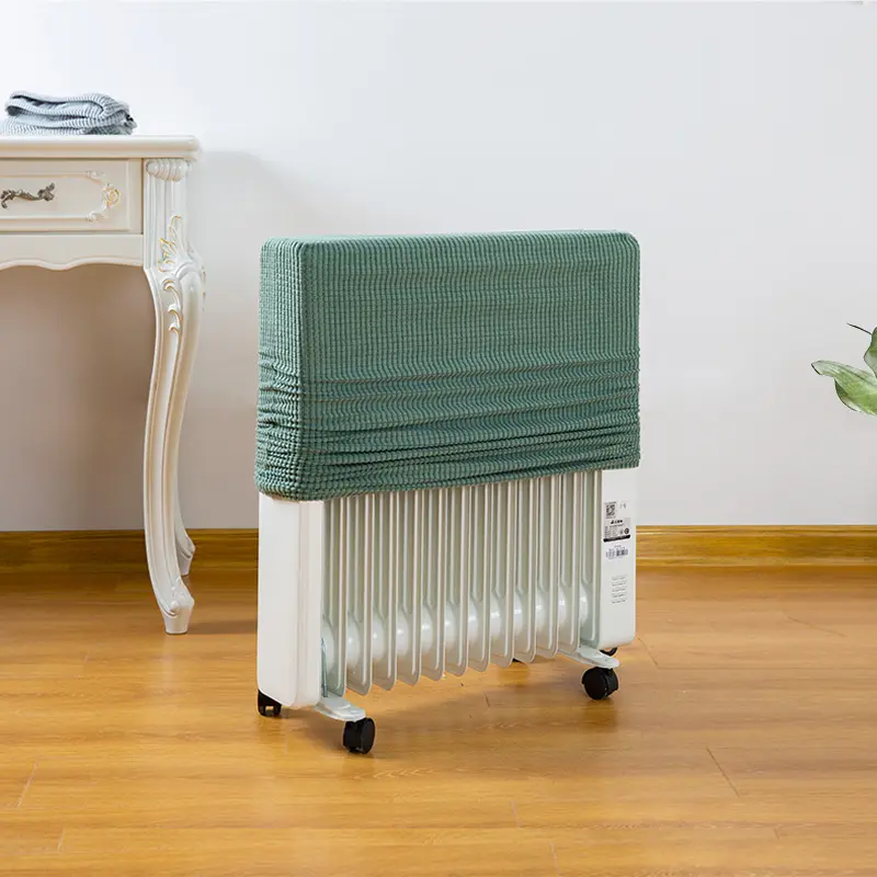 Thickened Solid Color Oil Heater Dust Cover Heating Cover Elastic Dust Cover Oil Heater Dust Cover