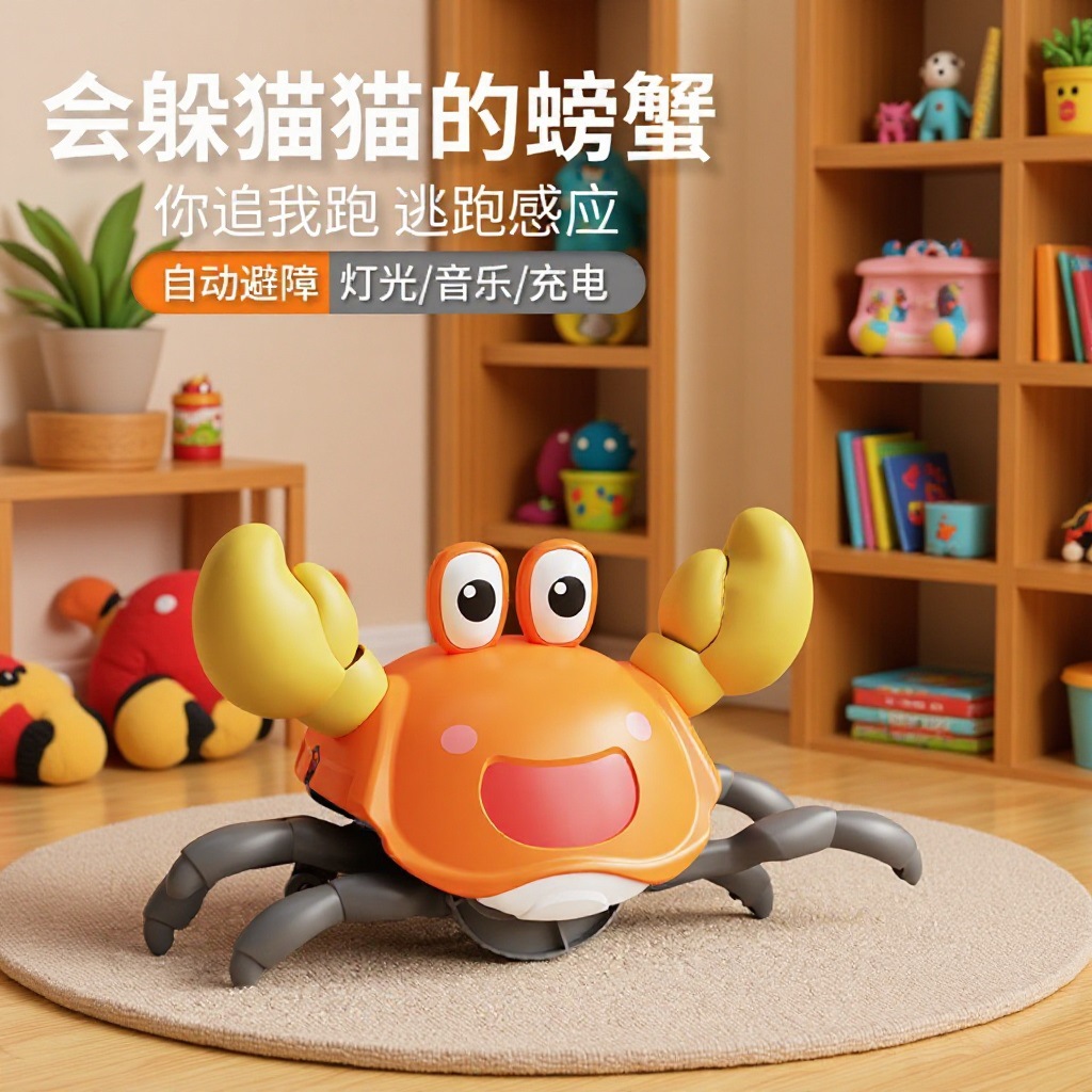 Dynamic induction electric smart toy for boys